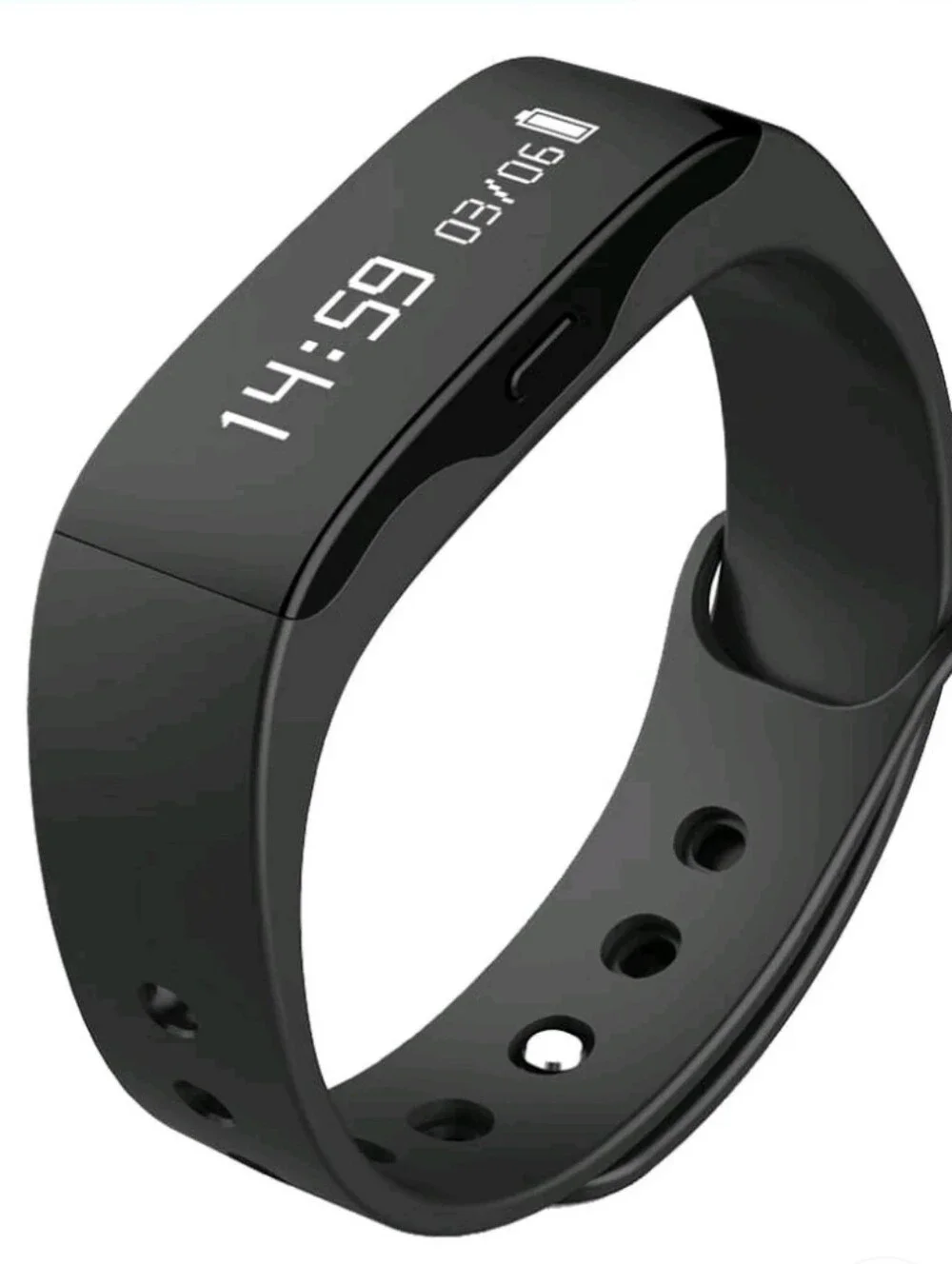 Lite Black Activity Tracker - Wearable Fitness Band